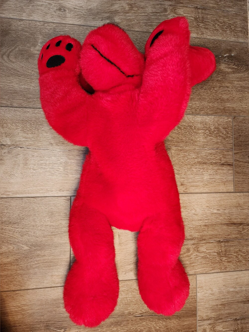 Vintage Scholastic Side Kicks Clifford the Big Red Dog 1997 Stuffed Animal Plush - Picture 6 of 8